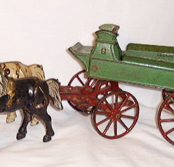 Kenton Wagon with Two Horses