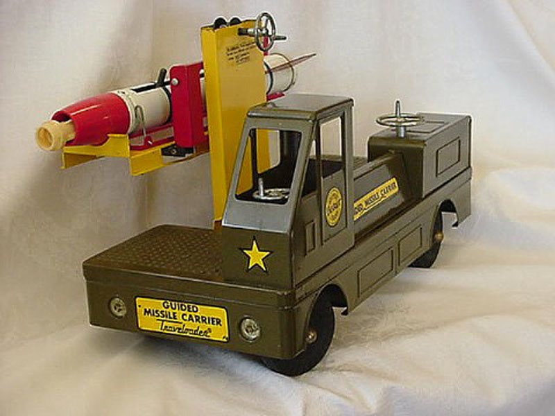 Ny-lint Guided Missile Carrier No. 2800 - Antique Toys Library