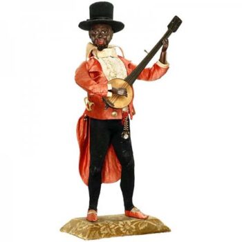 Lambert Black Banjo-Player Automaton 1885