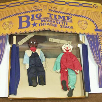 Hull Mfg. Big Time Marionettes and Theater Stage