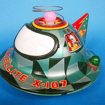 Masudaya (Modern Toys) Flying Saucer with Floating Ball