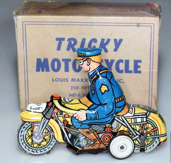Marx Tricky Motorcycle