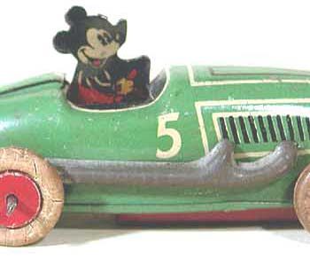 Schneider Mickey Mouse Race Car