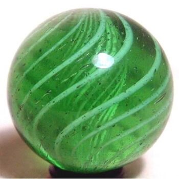 Swirl-Latticino Core Marble