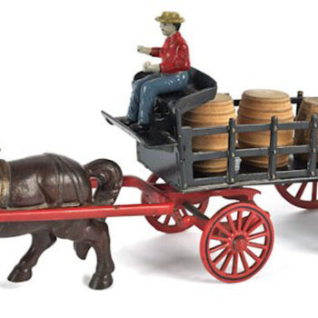 Carpenter Horse Drawn Barrel Wagon