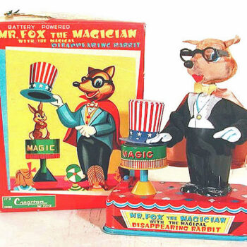 Cragstan Mr. Fox the Magician Toy