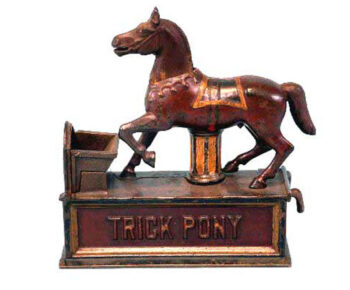 Shepard Hardware Co. Trick Pony Bank