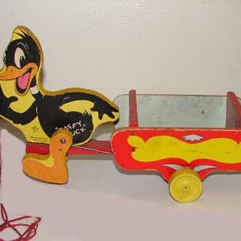 Brice Toy Novelty Inc. Daffy Duck Pull Toy