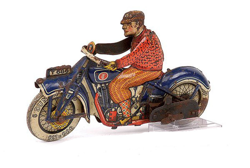 Tipp & Co. Motorcycle and Rider No. 686