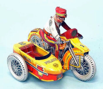 Marx Police Squad Motorcycle