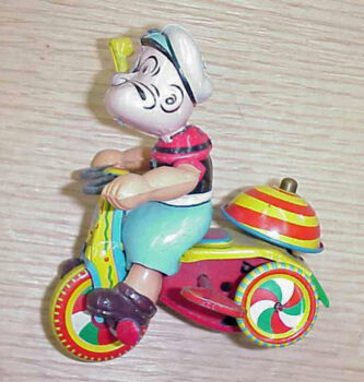 Line Mar Popeye On A Tricycle
