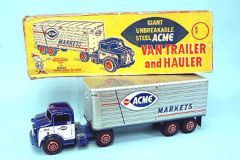 Marx Acme Market Trailer & Hauler