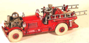 Hubley Fox Fire Engine