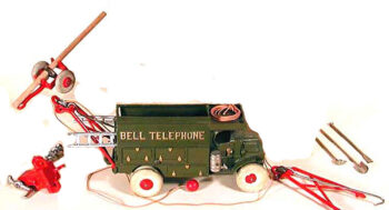 Hubley Bell Telephone Truck
