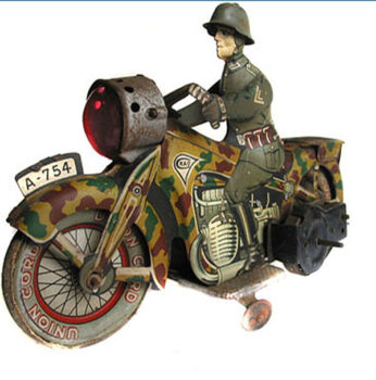 Arnold 1935 Camouflage Motorcycle A-754