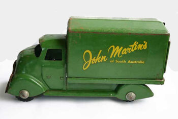 Boomaroo Toy John Martins Dept. Store Advertising Truck