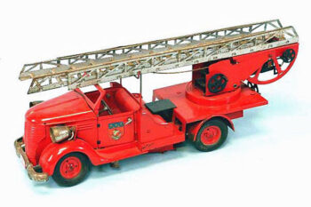Fire Ladder Truck, French
