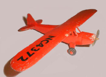 Hubley Piper Cub Airplane No. 433
