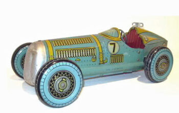 Mettoy Race Car No. 7