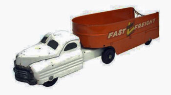 Buddy L Fast Freight Truck And Trailer