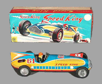 YA Sparkling Speed King Race Car