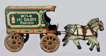 Converse Milk Dairy Wagon Toy