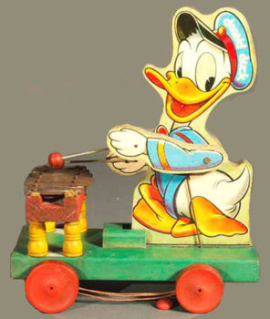 Fisher Price Donald Duck Playing Xylophone