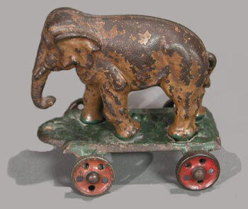Kenton Elephant on Wheel Base