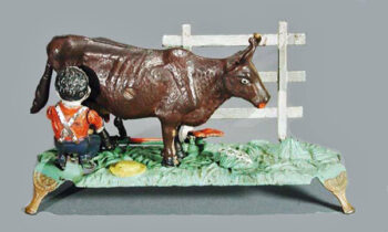 J. & E. Stevens Milking Cow Bank