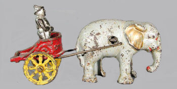 Hubley Elephant Chariot