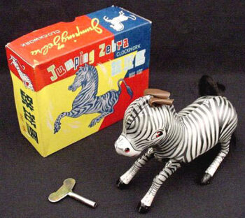 Zebra Jumping Toy