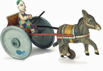 Gama Clown & Donkey Cart