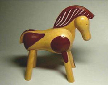 Kay Bojesen Deark Spotted Horse Toy