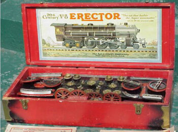 A.C. Gilbert Erector Locomotive Set No. 8