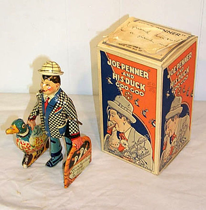 Marx Joe Penner and his Duck Goo Goo Toy - Antique Toys Library