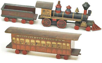 Milton Bradley Atlantic and Pacific Flyer Railroad Train