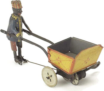 Porter Pushing Cart