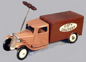 Steelcraft Ride-On City Delivery Truck
