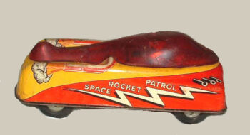 Courtland Sparking Space Rocket Patrol Car