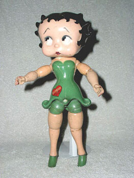 Betty Boop Jointed Wood