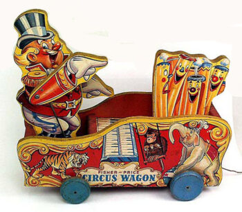 Fisher Price Circus Wagon Model No. 156