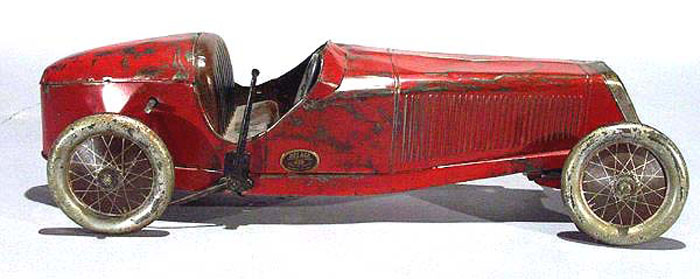 French Delage Race Car Toy