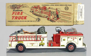 Marx Fire Pumper Truck
