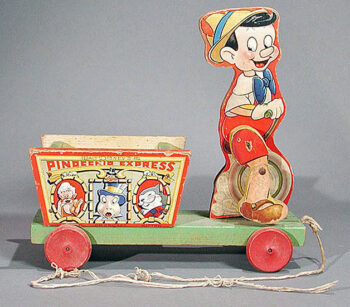 Fisher Price Pinocchio Express Disney Pull Toy