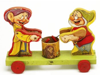 Fisher Price Dopey and Doc Drummers