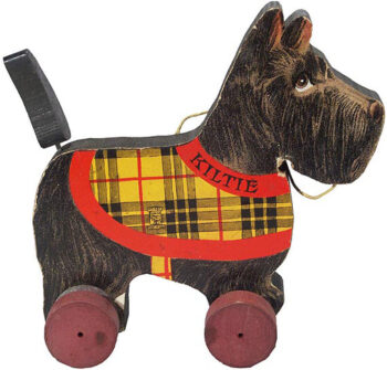 Fisher Price Kiltie Dog Toy No 450