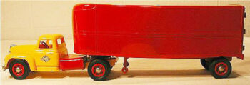 Product Miniature International Harvester Semi Truck & Trailer