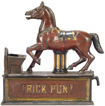 Shepard Hardware Trick Pony Mechanical Bank