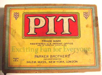 Parker Bros. Pit Game Bull and Bear 1919