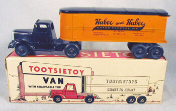 Tootsietoy 1948 Mack Truck Huber & Huber 589